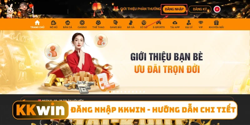 Đăng nhập KKWIN