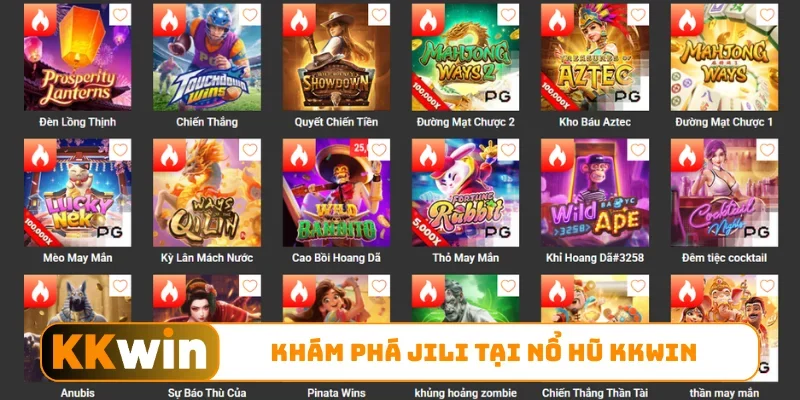 Khám phá JILI tại nổ hũ KKWIN