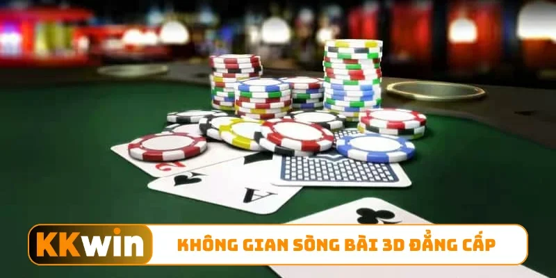 Không gian sòng bài 3D đẳng cấp